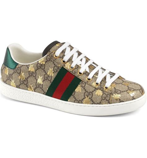 men's gucci bee shoes|Gucci bee sneakers women's.